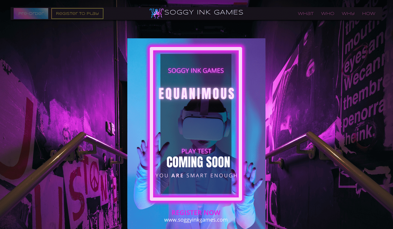 SOGGY INK GAMES' website