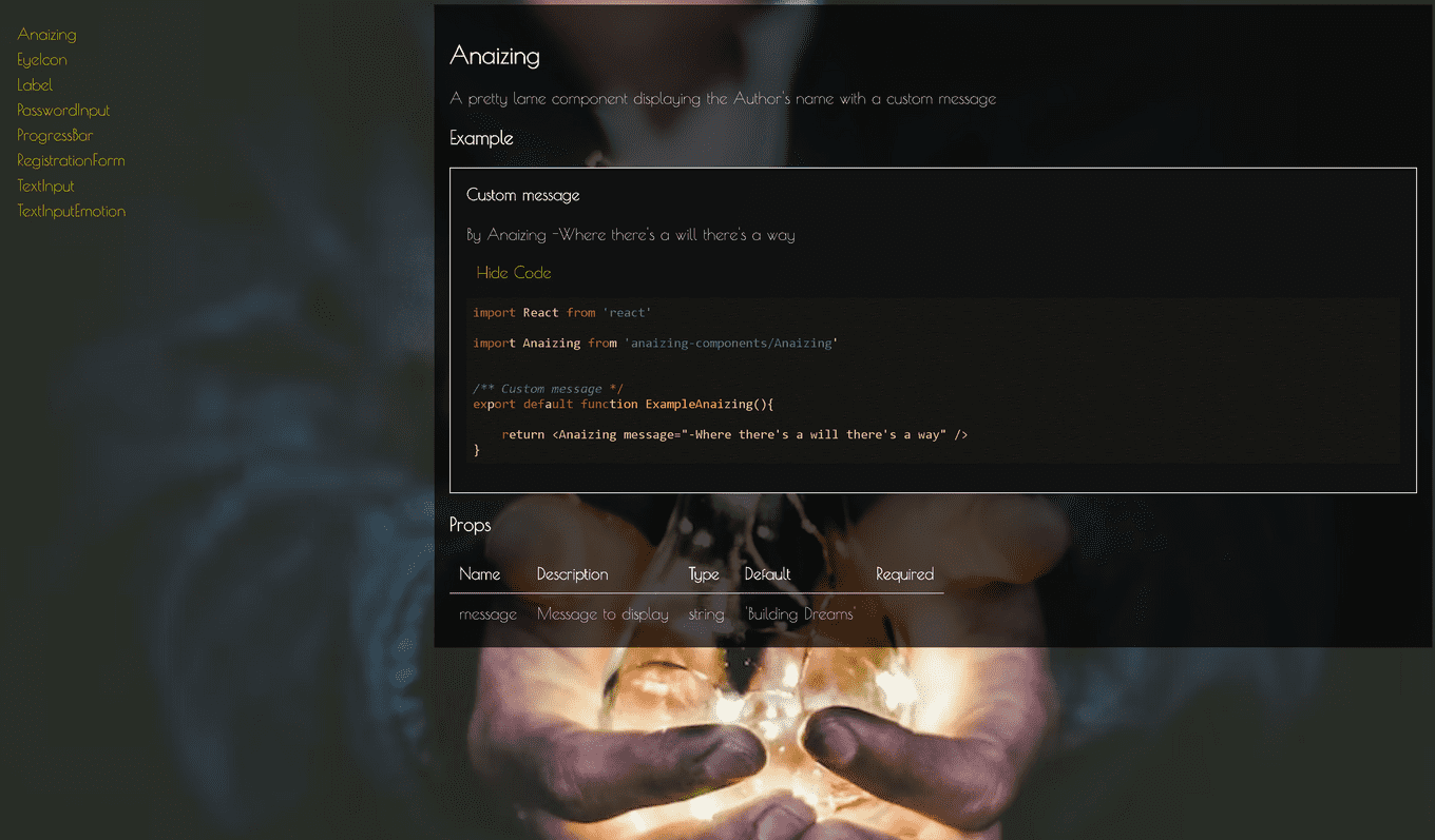 reusable ui component library